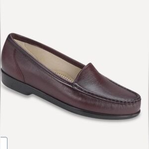 SAS SIMPLIFY In Antique Wine Slip On Moccasin Loafter | 6W